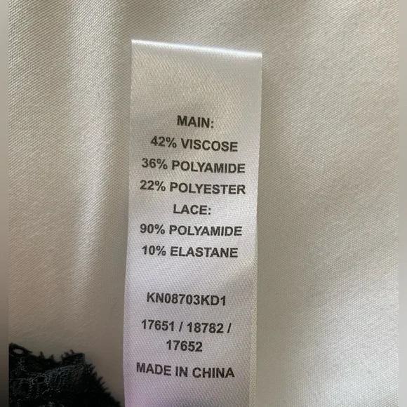 New Meshki Shay Lace Ruffle Knit Maxi Dress Size XS - Picture 4 of 6